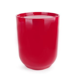 Umbra Step Waste Can with Lid 023840 Color Red