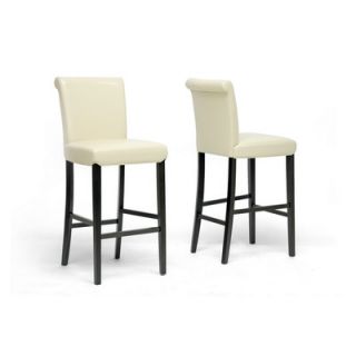 Wholesale Interiors Baxton Studio Bianca 30 Bar Stool  Set of 2 Y 303 Seat F