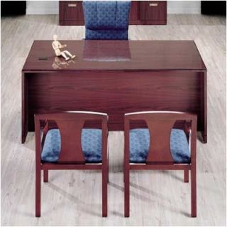 High Point Furniture Vitality 72 W Double Pedestal Executive Desk with Drawe
