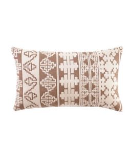 Ethnic Stitch Outdoor Lumbar Pillow   ELAINE SMITH