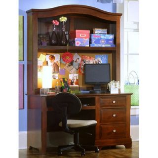 Vaughan Bassett Cottage Computer Desk with Hutch BB16 778/BB16 779 Finish Ch