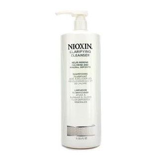 Nioxin Clarifying Shampoo Cleanser for Unisex, 33.8 Ounce  Hair Shampoos  Beauty