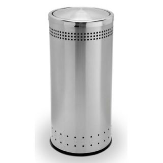 Commercial Zone Precision Series Trash Can with Imprinted 360° Swivel Door 78