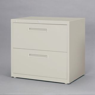 CommClad 2 Drawer  File Cabinet 15048 / 15049 / 15050 Finish Light Gray