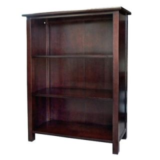 DonnieAnn Company Austin Bookcase with 3 Shelves in Dark Birch 227658