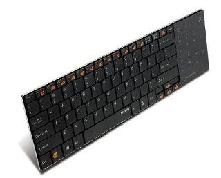 ECVISION Rapoo Blade Series Ultra Slim E9080 Black 2.4Ghz Wireless Keyboard with Touchpad Computers & Accessories