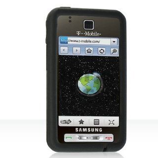 PREMIUM SILICONE CASE FOR SAMSUNG BEHOLD SGH T919 / BLACK 
