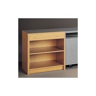 Fleetwood Library Modular Front Desk System Open Storage Unit Bookcase with D