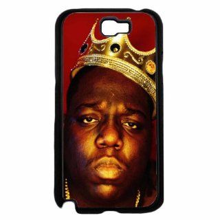 Biggie Smalls With Gold Crown Phone Case Back Cover (Galaxy Note 2   Plastic) Cell Phones & Accessories