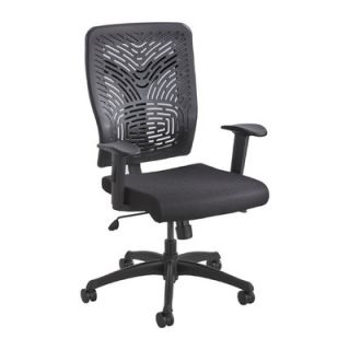 Safco Products Voice  Series Task Chair with Arms 5085 Color Black