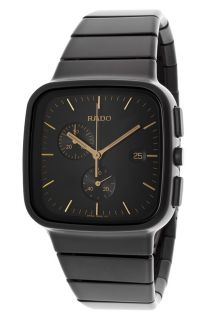 Rado R28886172  Watches,Mens R5.5 Chronograph Black Dial Matte Black High Tech Ceramic, Chronograph Rado Quartz Watches
