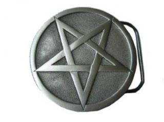Great American Products Pentagram Belt Buckle Clothing