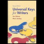 Universal Keys for Writers   With Booklet