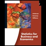 Statistics for Business and Economics  Text