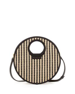 Isle De Sea Crossbody Basket Bag, Black Stripe   MARC by Marc Jacobs