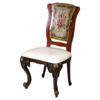 AA Importing Fabric Side Chair (Set of 2) 47366