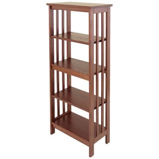 Manchester Wood Mission 54 Bookcase 7412.2 Finish Chestnut