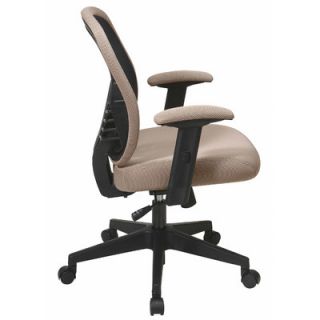 Office Star Space Seating Mid Back Mesh Managerial Chair with DuraGrid 819 N8