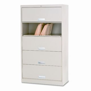 HON 600 Series 5 Drawer Legal  File HON625CLL FInish Putty