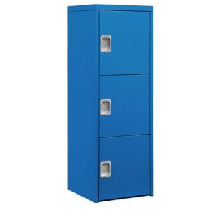 Salsbury Industries 24 Welded Industrial Storage Cabinet 7123 Color Blue