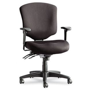 Alera Wrigley Pro Series Mid Back Multifunction Office Chair with Seat Glide 