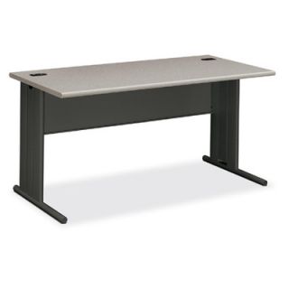 HON StationMaster Desk 66571G2S / 66571NS Finish Charcoal