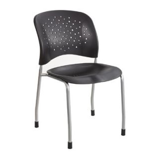 Safco Products Rêve Guest Chair 6805BL / 6805LA / 6805LT Seat Finish Black