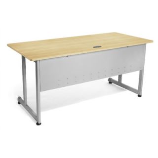 OFM Modular Desk/Worktable 55221 Finish Maple and Silver