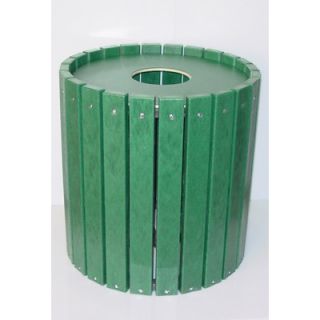 Frog Furnishings Receptacle PB55R Mounting Type None, Finish Green