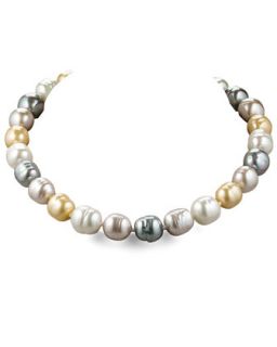 Multi Pearl Necklace   Majorica