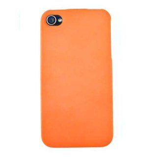 Cell Armor Hybrid Fit On Case for iPhone 4/4S   Retail Packaging   Fluorescent Orange Cell Phones & Accessories