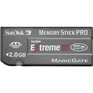 SanDisk SDMSPX3 2048 901 2 GB Extreme III Memory Stick Pro Card (Retail Package) Electronics