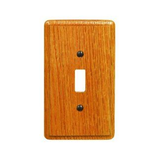 Creative Accents Contemporary Light Oak Wall Plate   Switch Plates  