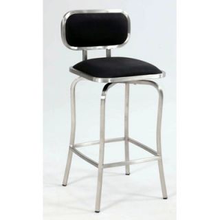 Chintaly Modern 25.98 Bar Stool 1192 CS BLK / 1192 CS WHT Color Black