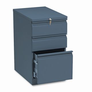 HON Mobile 3 Drawer Efficiencies Series Box/File Pedestal 33723R Finish Char