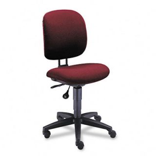 HON Mid Back Multi Task Swivel / Tilt Office Chair HON5903AB10T Fabric Burgundy