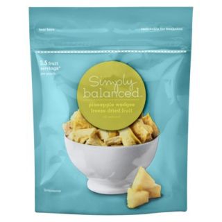 Simply Balanced Pineapple Wedges Freeze Dried Fr