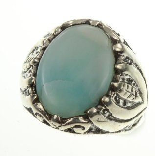 925 Sterling Silver DESIGNER SILVERWORK LARIMAR Ring, Size 4, 9.34g Jewelry