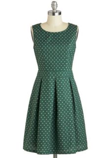 Emerald Chic Dress  Mod Retro Vintage Dresses