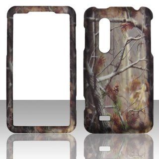 2D Camo Tree LG Thrill 4G, Optimus 3D P920, P925 at&t Case Cover Phone Snap on Cover Case Faceplates Cell Phones & Accessories