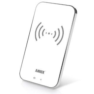 Anker  Wireless Charger Qi Enabled USB Charger for Nexus 5 / 7 / 4; Lumia 920, 928; Samsung, iPhone, LG, HTC and Other Qi Enabled Phones and Tablets   White Cell Phones & Accessories