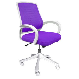 Comfort Products Iona Mid back Mesh Office Chair 60 5184xx Color Purple