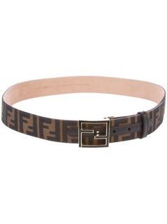 Fendi 'zucca' Monogram Belt