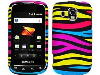 Rainbow Zebra Crystal 2D Hard Protector for Samsung Transform Ultra SPH M930 Cell Phones & Accessories