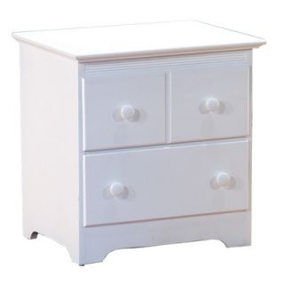 Atlantic Furniture Windsor 2 Drawer Nightstand C 6920 Finish White