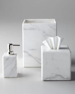 Marble Tissue Box Cover   Waterworks Studio