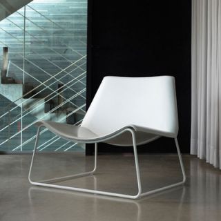 Luxo by Modloft Earl Leather Lounge Chair PTN214 PBC6 / PTN214 IAC5 / PTN214 