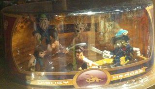 Disney Heroes Pirates of the Caribbean Mini Figurine Set (Disney Theme Parks Exclusive) Toys & Games