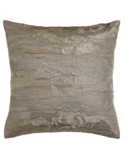 Embroidered Pillow, 18Sq.   Donna Karan Home