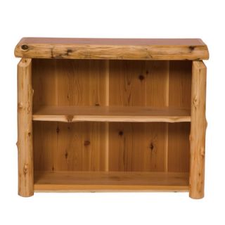 Fireside Lodge Traditional Cedar Log Bookcase 17010 / 17020 / 17030 Size Small
